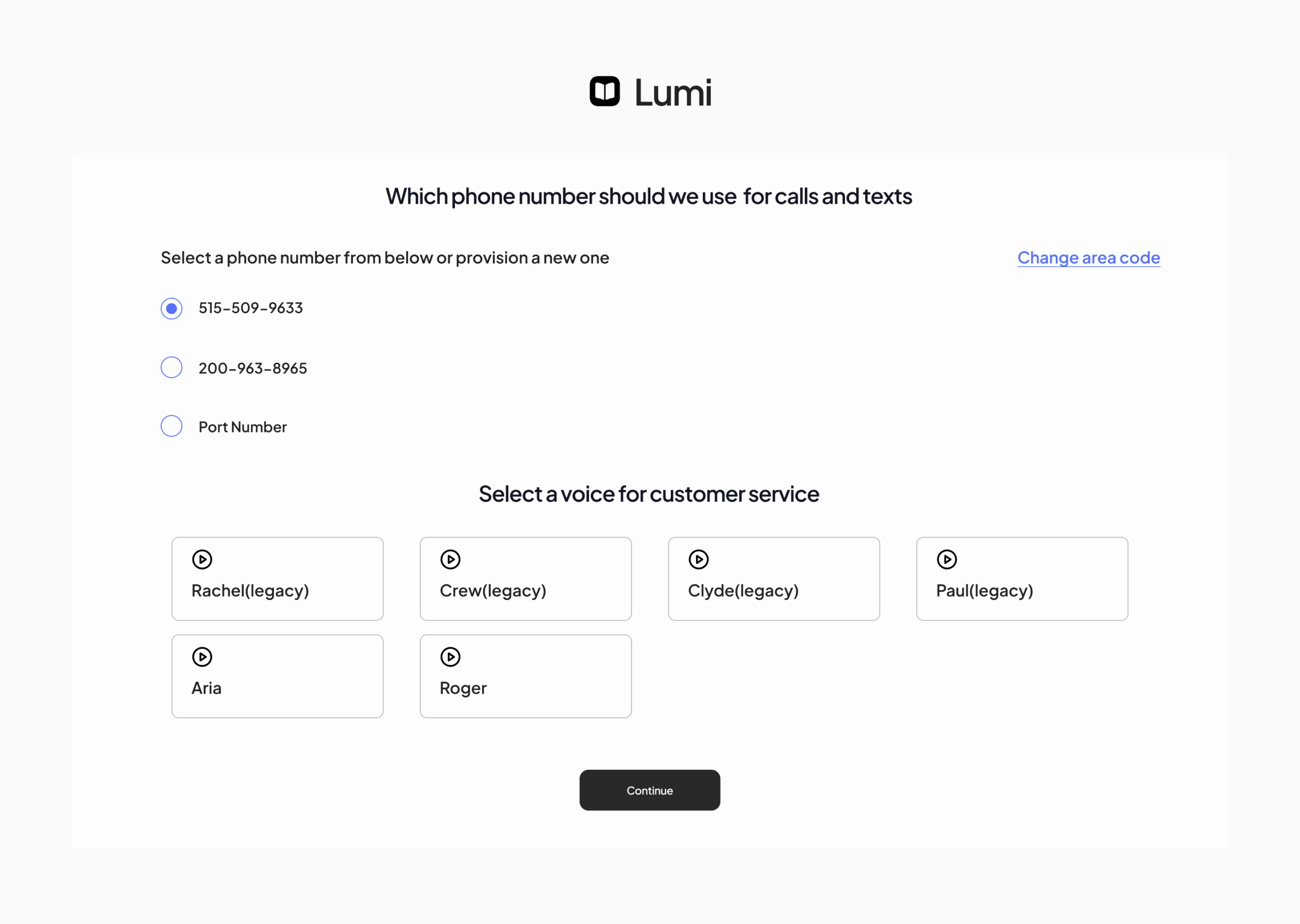 Create an application 10