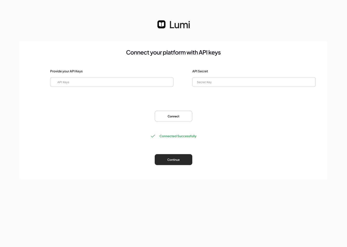 Create an application 9